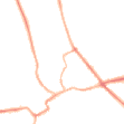 Night-time road noise heatmap for YO7 1AF