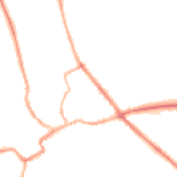 Night-time road noise heatmap for YO7 1AN