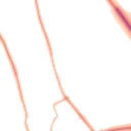 Night-time road noise heatmap for YO7 1AR