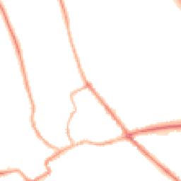 Night-time road noise heatmap for YO7 1AS