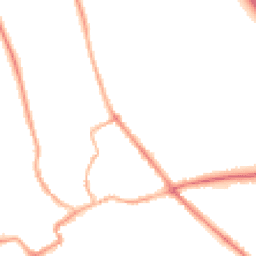 Night-time road noise heatmap for YO7 1AU
