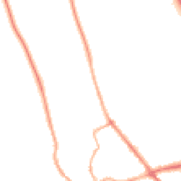 Night-time road noise heatmap for YO7 1BA