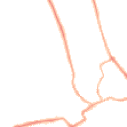 Night-time road noise heatmap for YO7 1BE