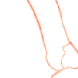 Night-time road noise heatmap for YO7 1BJ