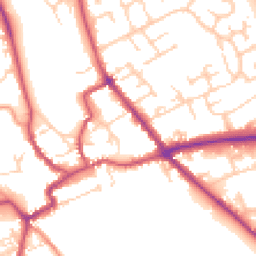 Daytime road noise heatmap for YO7 1BP