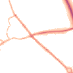 Night-time road noise heatmap for YO7 1DH