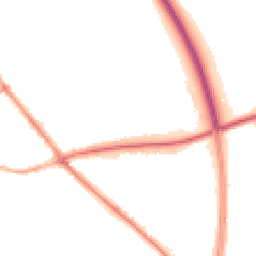 Night-time road noise heatmap for YO7 1DN