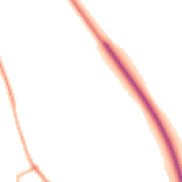 Night-time road noise heatmap for YO7 1FW