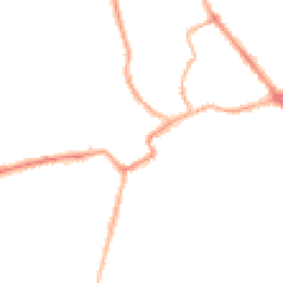 Night-time road noise heatmap for YO7 1HP