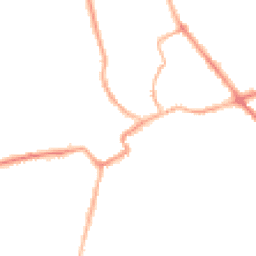 Night-time road noise heatmap for YO7 1HQ