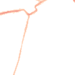 Night-time road noise heatmap for YO7 1NA