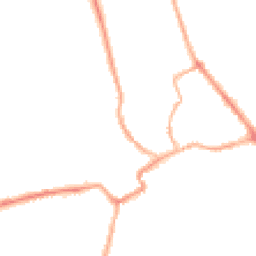 Night-time road noise heatmap for YO7 1PL