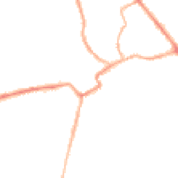 Night-time road noise heatmap for YO7 1QR