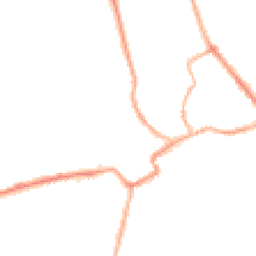 Night-time road noise heatmap for YO7 1TG