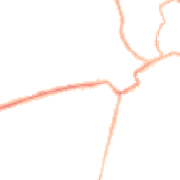 Night-time road noise heatmap for YO7 1TR