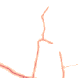 Daytime road noise heatmap for YO7 2AU