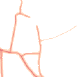 Daytime road noise heatmap for YO7 2AZ