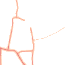 Daytime road noise heatmap for YO7 2BA