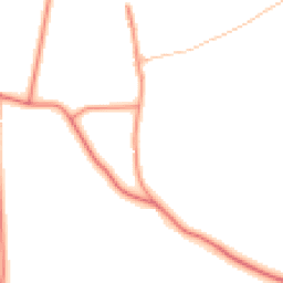 Daytime road noise heatmap for YO7 2BD