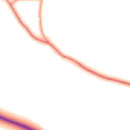 Daytime road noise heatmap for YO7 2BE