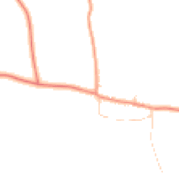 Daytime road noise heatmap for YO7 2BH