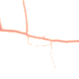 Daytime road noise heatmap for YO7 2BJ