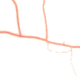 Daytime road noise heatmap for YO7 2BQ