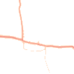 Daytime road noise heatmap for YO7 2BW