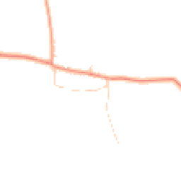 Daytime road noise heatmap for YO7 2DB