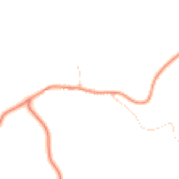 Daytime road noise heatmap for YO7 2DY