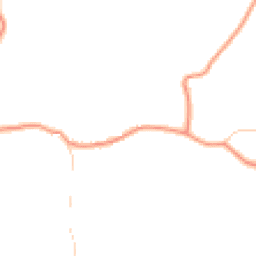 Daytime road noise heatmap for YO7 2LA
