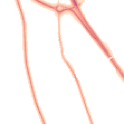 Night-time road noise heatmap for YO7 2NE