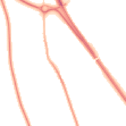 Night-time road noise heatmap for YO7 2NG