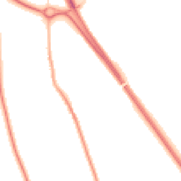 Night-time road noise heatmap for YO7 2NJ