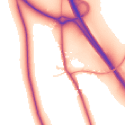 Daytime road noise heatmap for YO7 2NL