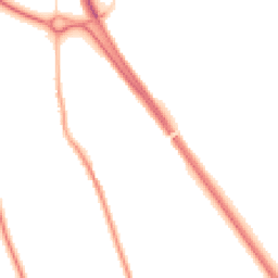 Night-time road noise heatmap for YO7 2NQ