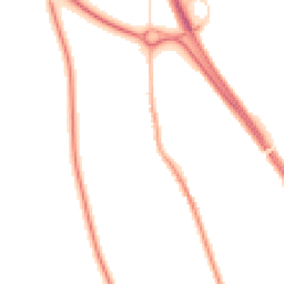 Night-time road noise heatmap for YO7 2NZ