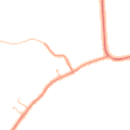Daytime road noise heatmap for YO7 2PJ
