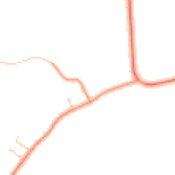 Daytime road noise heatmap for YO7 2PW
