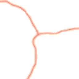 Daytime road noise heatmap for YO7 2QJ