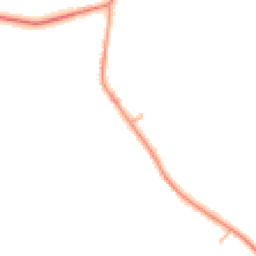 Daytime road noise heatmap for YO7 3BE