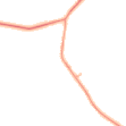 Daytime road noise heatmap for YO7 3BS