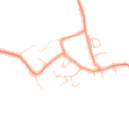 Daytime road noise heatmap for YO7 3HU