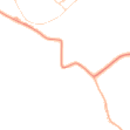 Daytime road noise heatmap for YO7 3JQ
