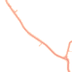 Daytime road noise heatmap for YO7 3NL