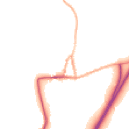 Night-time road noise heatmap for YO7 3PA