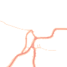 Daytime road noise heatmap for YO7 3PE