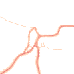 Daytime road noise heatmap for YO7 3PN