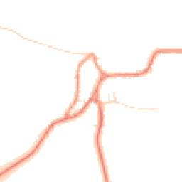 Daytime road noise heatmap for YO7 3PP