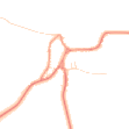 Daytime road noise heatmap for YO7 3PR